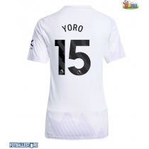 Manchester United Leny Yoro #15 Bortedrakt Dame 2025-26 Kortermet